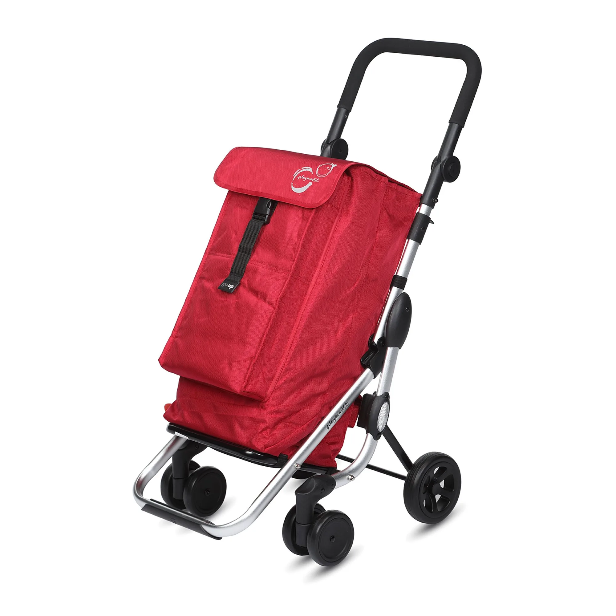 Einkaufstrolley "Go Up Basic" rot - Playmarket - FashionsVida