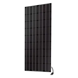 Monocrystalline Solar Panel 150w Black One Size unisex
