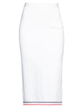 Midi-Rock Damen Elfenbein 32 Damen