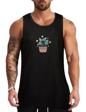 Cute plant with stars Tank Top Simple Tank Top Soft Breathable Daily Undershirt - Aliexpress - FashionsVida
