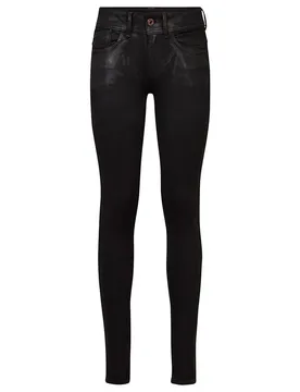 Jean Lynn Mid Waist Skinny Black Radiant Cobler 24