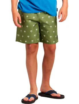 Short De Bain Calvin Fern Green 176 cm Garçon - Protest - FashionsVida