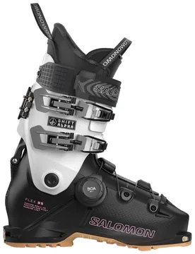 Chaussures de ski all-mountain - Shift Alpha Boa 95 W en Aluminium - Taille 39 2/3-40 1/3 - Noir - Salomon - FashionsVida