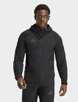 Mens Giacca A Vento Tiro Travel - Nero, nero nero Uomo taglia S