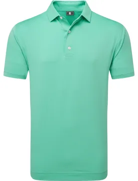 Polo Micro Feeder Stripe Lisle, mint xxl - FootJoy - FashionsVida
