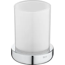 Portavaso y vaso portacepillos para encimera Tempo