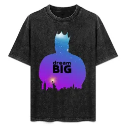 Dream BIG. T-Shirt Basic Simple Casual Short Sleeve Tee