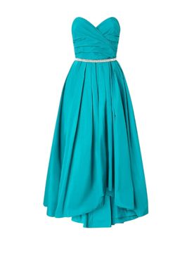 Vestiti da sera e cerimonia donna - dattero abito taffeta - verde