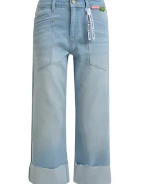 CROPPED CUFFED PANTS female
