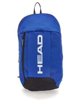 Zaino blu compatto con tasca frontale HBK054
