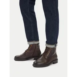 Schnürschuhe EO-HAMPTON-03 MI08 Braun 44 male