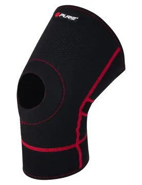 Neopren-Knieschoner Pure2Improve Open Patella - Noir - unisex - Size: L