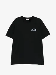 GCDS t-shirt logo lounge uomo nero