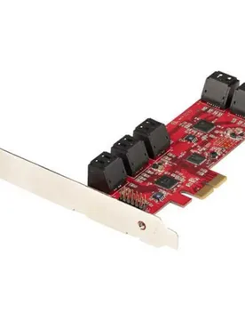 Adaptateur Pcie Vers Sata 10 Ports Silver One Size unisex