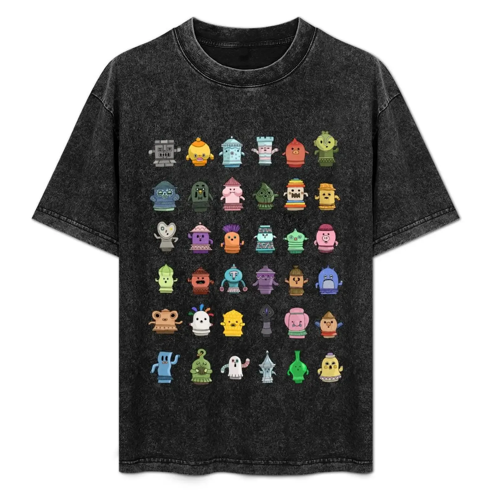 Gyroid Guide T-Shirt Vintage Style Printed Top - Aliexpress - FashionsVida