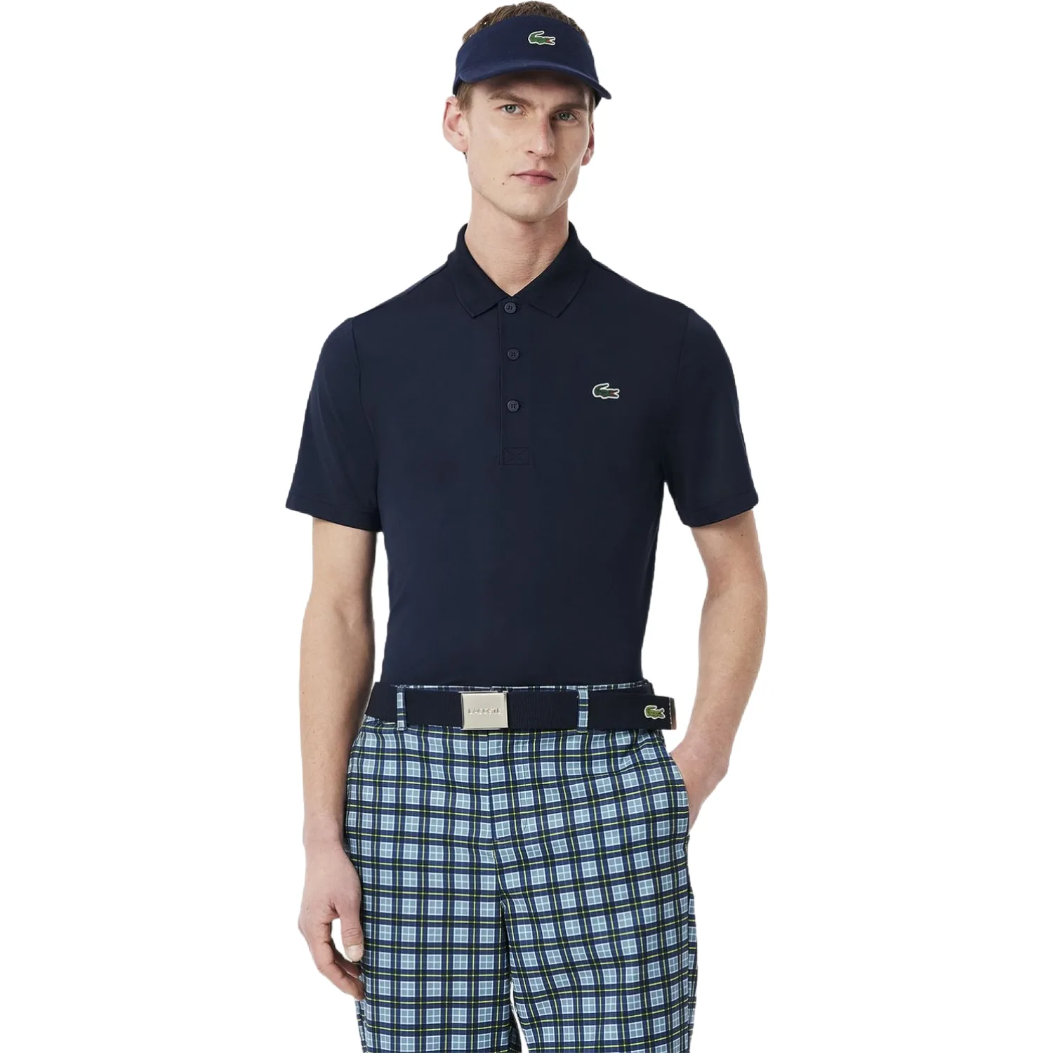 LACOSTE Polo Solid, navy s - Lacoste - FashionsVida