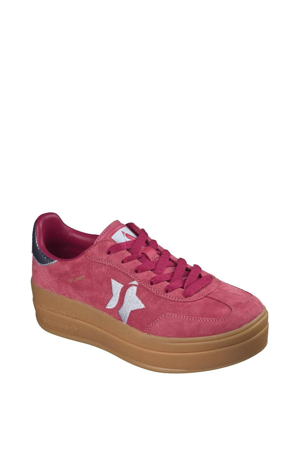 Academy Hi Elevated Essence Trainers - Red - Size: 3 - Skechers - FashionsVida