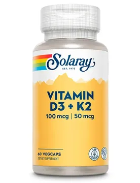 Vitamine D3+k2 (mk7) 60 Unités