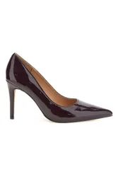 Decollete Bordeaux in Effetto Vernice con Tacco Alto 1926H36 40