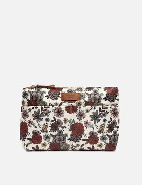 Nilus große Kosmetiktasche mit Print und doppeltem Fach ED