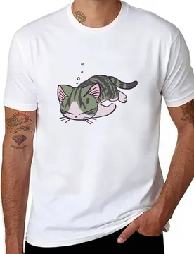 I draw pink pastel sleepy chi the kitten 4 / Chi's sweet home T-Shirt anime tshirt man t shirt designer T-Shirt - Aliexpress - FashionsVida