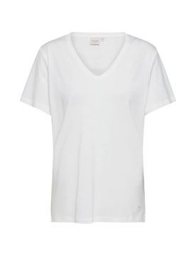 Cream Camiseta 'Naia' blanco