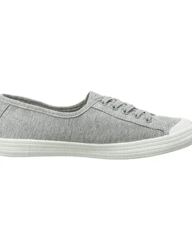 Womens/ladies Chow Summer Jersey Plimsolls (Light Grey) - Size Uk 7 - Rocket Dog - FashionsVida