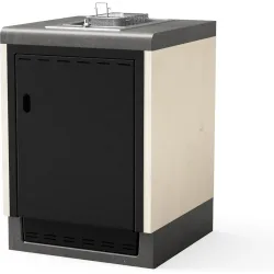 Modulo Bancada Tuozi Kitaway [F] 61 Freidora C- Puerta Domo
