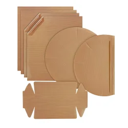 Dauer-Backfolien-Sortiment, 7-teilig beige