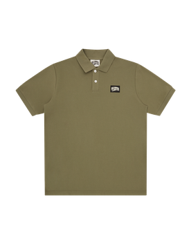 Woven Patch Arch Logo Polo Top