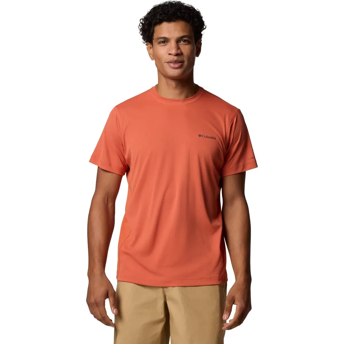 Zero Rules Light Crew Herren T-Shirt, orange M - Columbia - FashionsVida