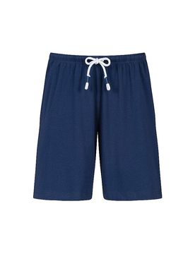 Pyjamashorts SOLID LOVE blue zodiac dunkelblau M damen