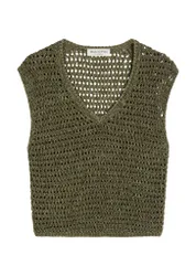 XL Knit Pullovers Sleeveless female
