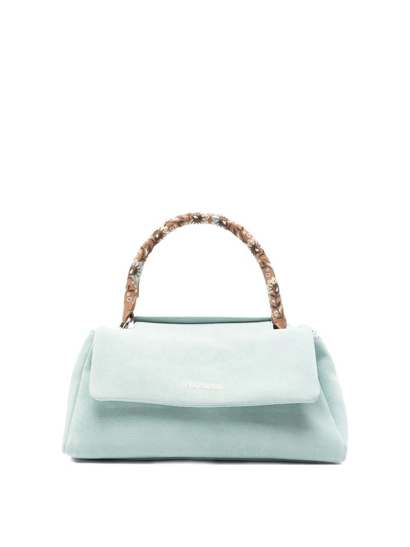 Borsa Sveva longuette fiore pesca