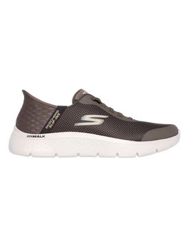 Sneakers Vegane Marroni Slip Ins GO WALK Flex - Hands Up 42