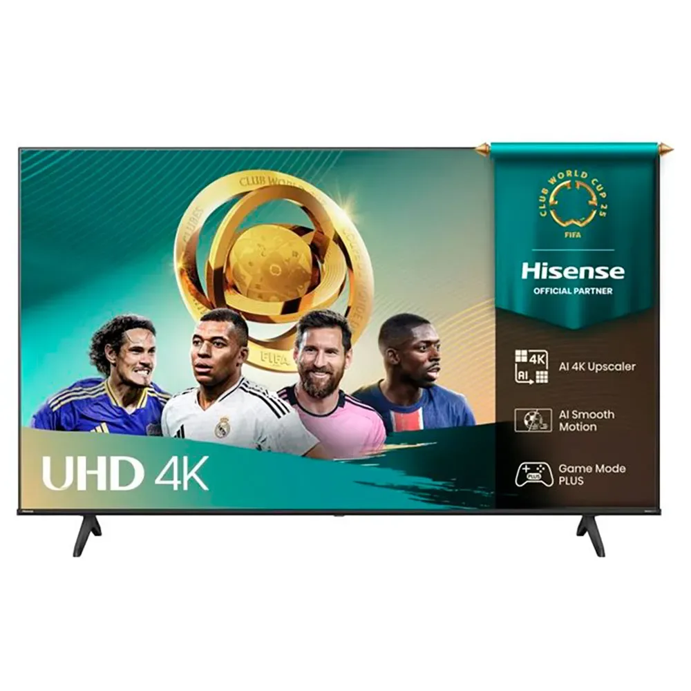 Tv 75a6q 75´´ Uhd Qled Black One Size unisex - Hisense - FashionsVida