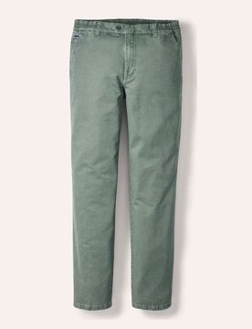 Relaxbundhose 2.0, Regular Fit#normale Größen, Farbe Grün, 98, Relax-Bund (ca. 10 cm dehnbar) mit Sicherheitstasche Herren