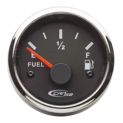 Ohm Fuel Level Indicator 12v Black One Size unisex