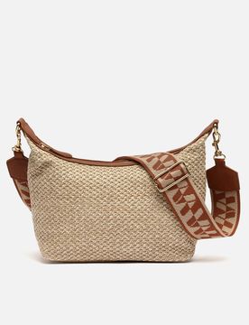 Ralenca petit sac bandoulière effet raphia