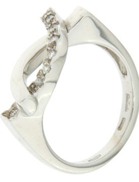 Anello Donna Oro Bianco GL100446