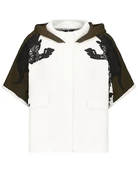 Cape - Poncho weiss 46 damen - monari - FashionsVida