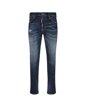 Jeans Slim Fit TEDDY JEAN bleu 50 - Dsquared2 - FashionsVida