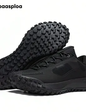 Zapatos para hombre para exteriores, zapatos de senderismo antideslizantes y cómodos para otoño, zapatos de marca de alta calidad y de moda para hom - Shein - FashionsVida