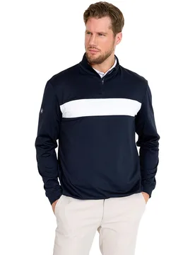 Abacus Layer Club 1/4 Zip, navy m - Abacus - FashionsVida
