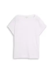 T-shirt crew neck linen female
