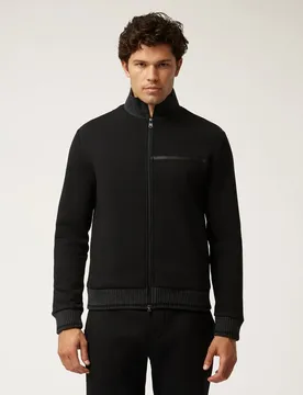 Sweat-shirt Zippé Frk148021133 Black L