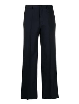 Pantaloni larghi a vita alta