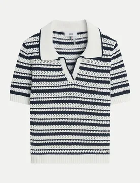 Cinque Strickshirt Cinetari Blau M - Cinque - FashionsVida