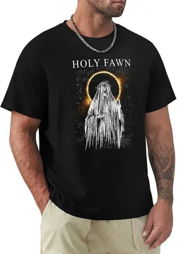 Omnipotent Holy Fawn T-Shirt Big Size Crew Neck T-Shirt - Aliexpress - FashionsVida