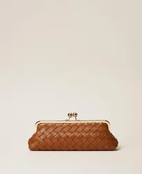 Pochette tressée à la main